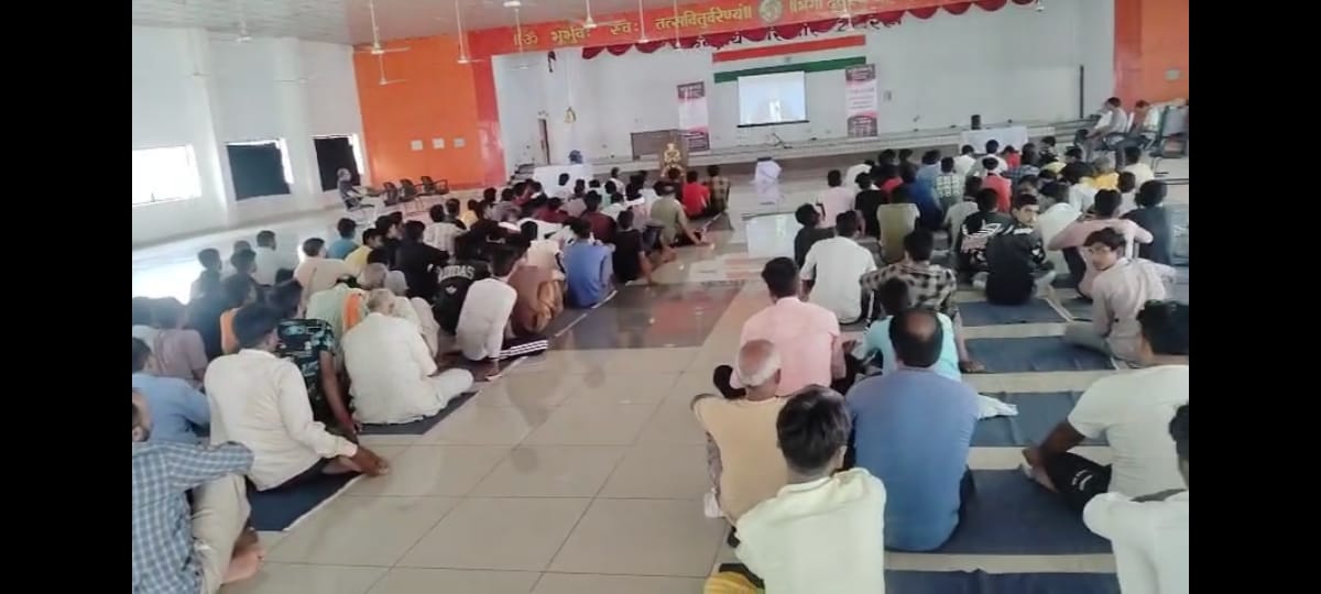सेंट्रल जेल 2 में दिया शांति का संदेश