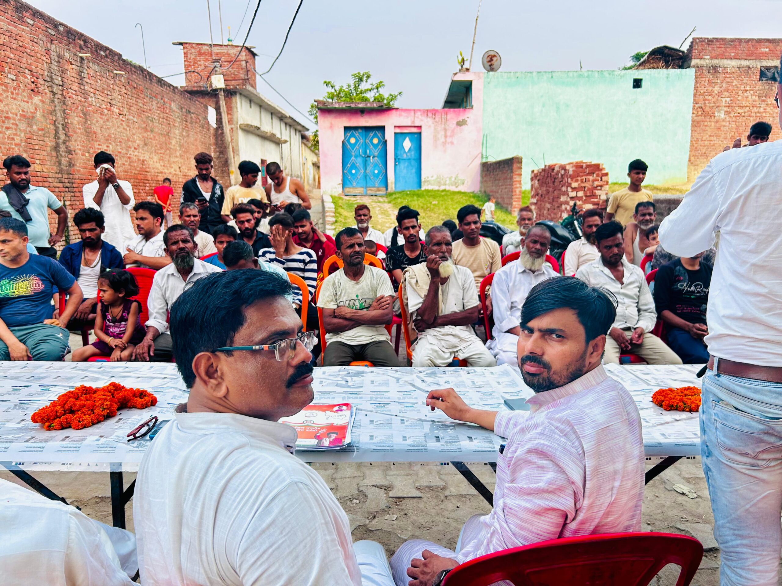 कांग्रेस ने किया जनसंवाद संगठन सृजन कार्यक्रम