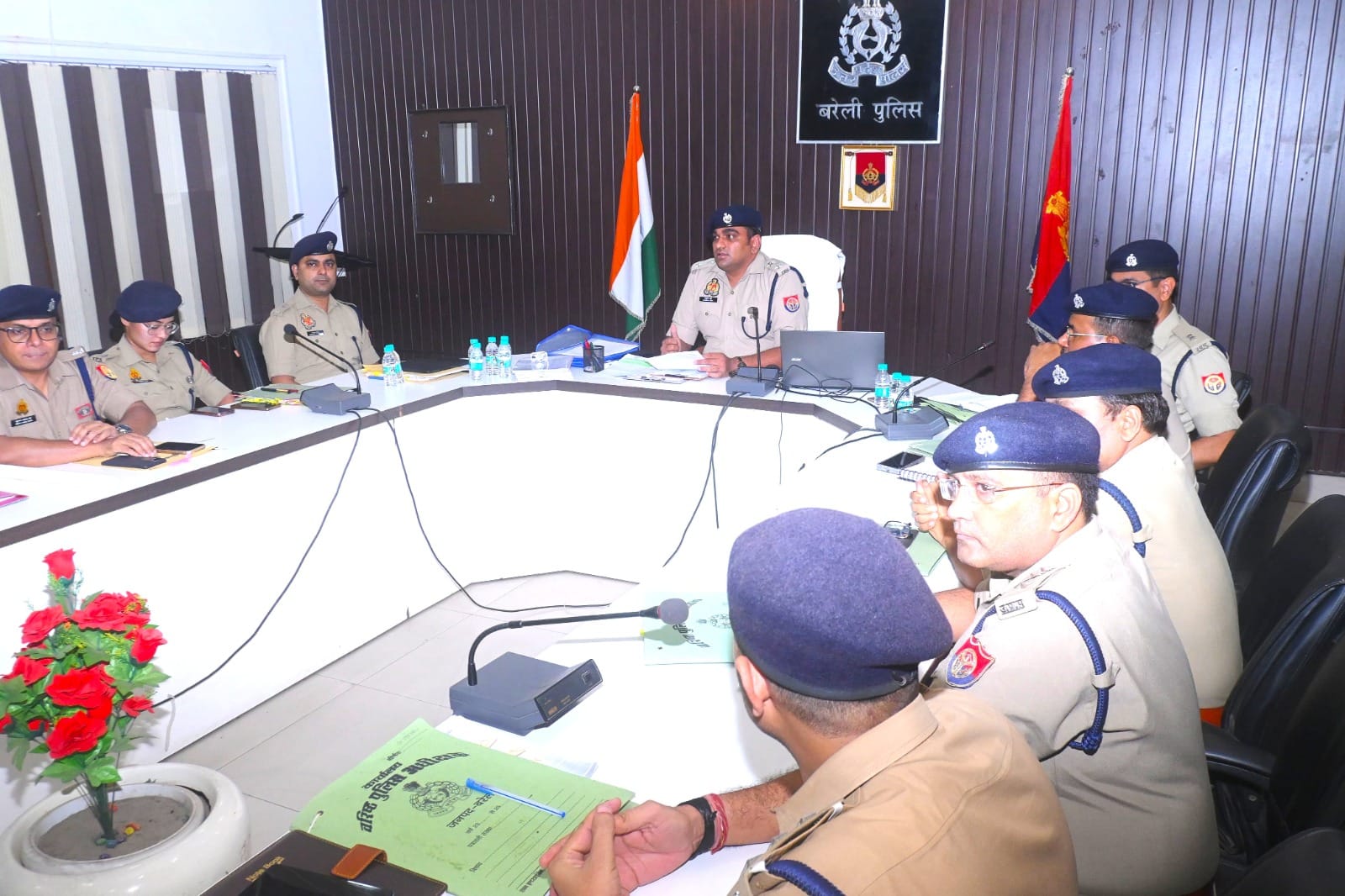 मोहर्रम, श्रावण मास और संभावित चुनाव को लेकर एसएसपी की बैठक