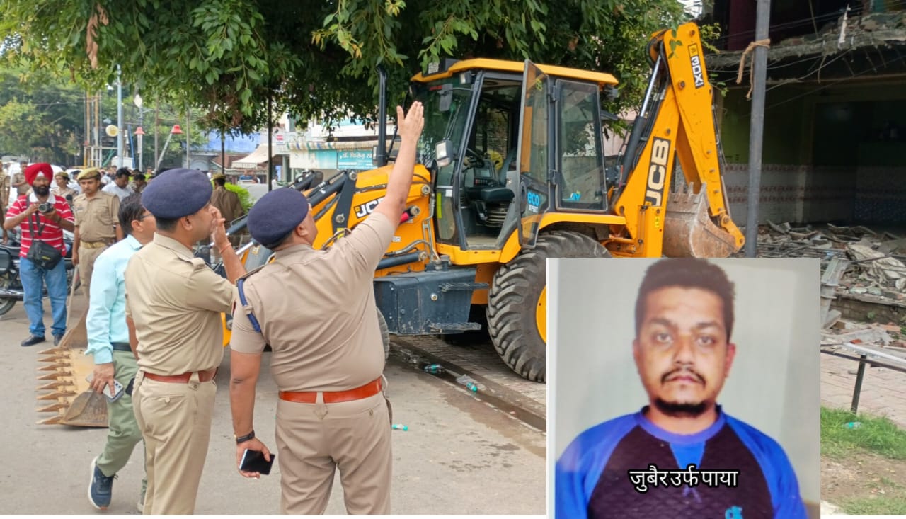 कुख्यात हिस्ट्रीशीटर जुबैर उर्फ पाया पर बीडीए की बड़ी कार्रवाई,