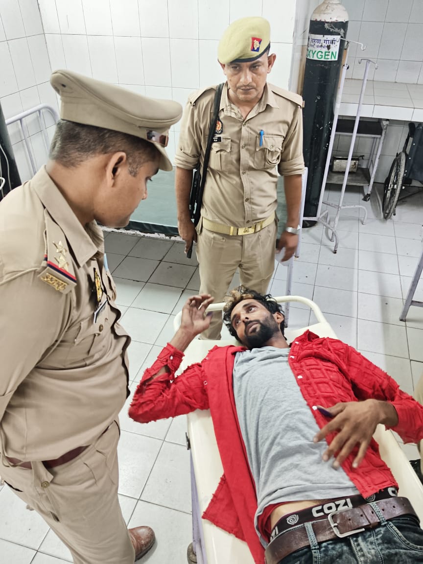 पुलिस और चोरों की मुठभेड़ में दो शातिर चोर गिरफ्तार, एक घायल